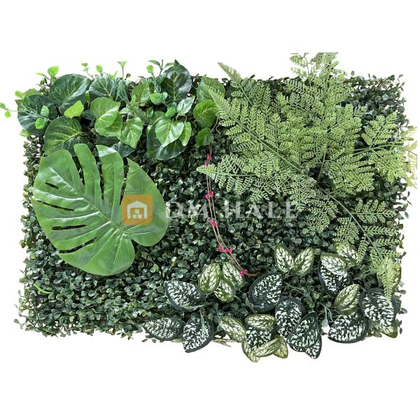 Декоративен панел,  горски микс зелени листа II 60х40 см