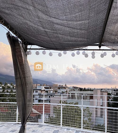 Слънцезащитна мрежа 80%, сива, 3х4м.