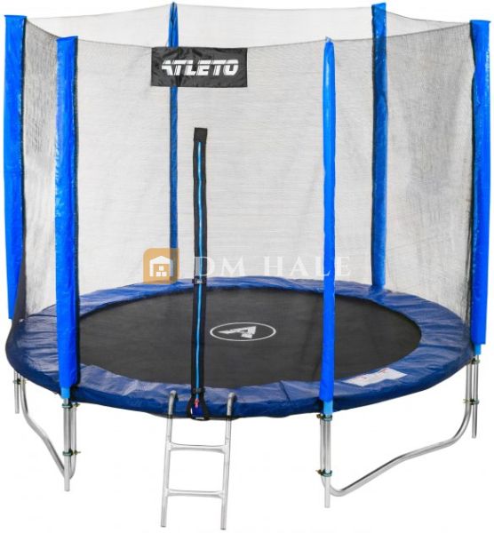 Детски батут Atleto Ф 305 см, син