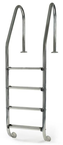 Стълба ИНОКС за вкопани басейни - 4 стъпала