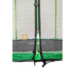 Детски батут Atleto Ф366 см, зелен