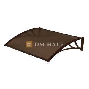 Навес за Врата/Прозорец 80х120 см, Кафяво-Кафяво