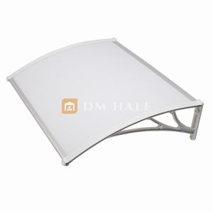 Навес за Врата/Прозорец 80х150 см, Бяло-Бяло