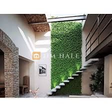 Декоративен панел,  зелени листа чемшир 60х40 см