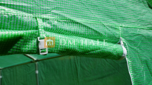 Градинска оранжерия скатен покрив 800x400x315см