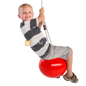 Люлка топка Дължина на въжето 2.5m, червенa