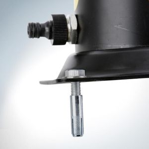 Наклонен PVC соларен душ 20 l