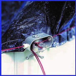 GRE Зимно покривало за КРЪГЪЛ метален басейн 350 см - 100 g/m