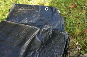 GRE Зимно покривало за метален овален басейн 610x375 - 100 g/m