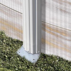 FINLANDIA Сглобяем басейн имитация северно дърво овал 500х300х120 см с пясъчен филтър