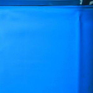 ATLANTIS Бял сглобяем басейн кръг 550х132 см с пясъчен филтър