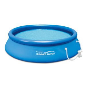 Басейн Summer Waves Quick Set 366х76 см. с надувем борд и филтрираща помпа