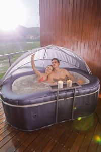 Навес за надуваемо джакузи, сгъваем | MSpa