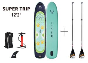 Aqua Marina SUPER TRIP Надуваем семеен iSUP падъл борд 370х82х15см.