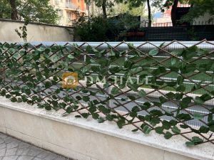 Декоративна решетка,  листа върба 100х200 см