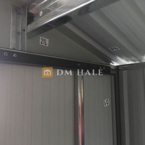 Барака за инструменти градинска SOLE TERRA DARK GREY 205x257см