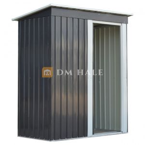 Барака за инструменти градинска SOLE TERRA DARK GREY 86x162см