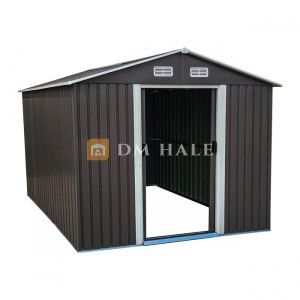 Барака за инструменти градинска SOLE TERRA DARK GREY 389x343см