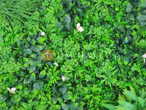 Декоративна плочка "Гардения + Детелини", 100х100 см, 1 брой