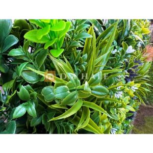 Декоративна плочка "Папрат + Бегония", 100х100 см, 1 брой