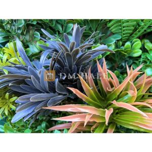 Декоративна плочка "Папрат + Бегония", 100х100 см, 1 брой