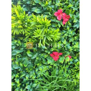 Декоративна плочка "Гардения + Хибискус", 100х100 см, 1 брой