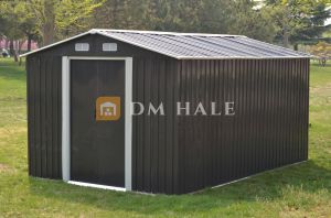 Барака за инструменти градинска SOLE TERRA DARK GREY 389x343см