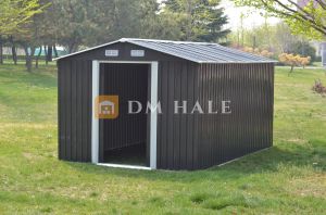 Барака за инструменти градинска SOLE TERRA DARK GREY 389x343см