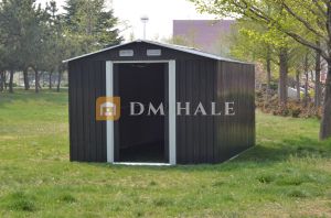 Барака за инструменти градинска SOLE TERRA DARK GREY 389x343см