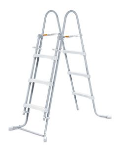 Басейн Funsicle Oasis метална рамка правоъгълен СИВ 4x2х1.22 m с филтър и стълба