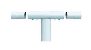 Басейн Funsicle Oasis метална рамка правоъгълен СИВ 4x2х1.22 m с филтър и стълба