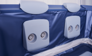 Сглобяемо СПА OSLO Saphpire 160x160 твърди стени