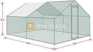 Сглобяем кокошарник 3х4х2 м