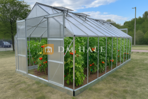 Оранжерия ПОЛИКАРБОНАТ SOLE TERRA ALU 800x310х260см