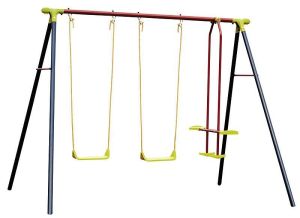 Детска комбинирана люка за градината - 2 седалки + скутер 2.5 м