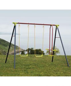 Детска комбинирана люка за градината - 2 седалки + скутер 2.5 м