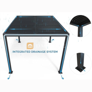 Алуминиева пергола SOLE TERRA 4х3 м 