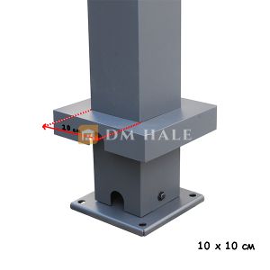 Алуминиева пергола SOLE TERRA 6х3 м 