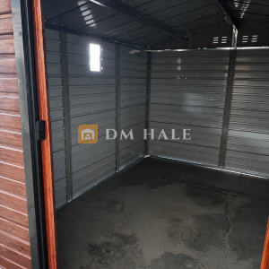 Барака за инструменти градинска SOLE TERRA WALNUT 324х281 см