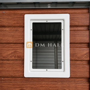 Барака за инструменти градинска SOLE TERRA WALNUT 185х281 см